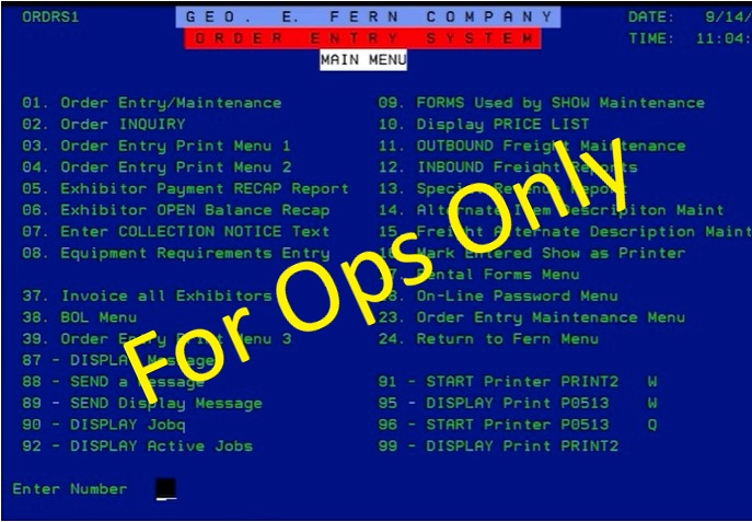 AS400 SKILLS for Ops